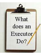 Executor's clip board